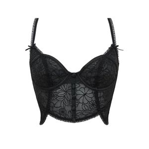 Victoria's secret_ for love and lemons black bra bustier